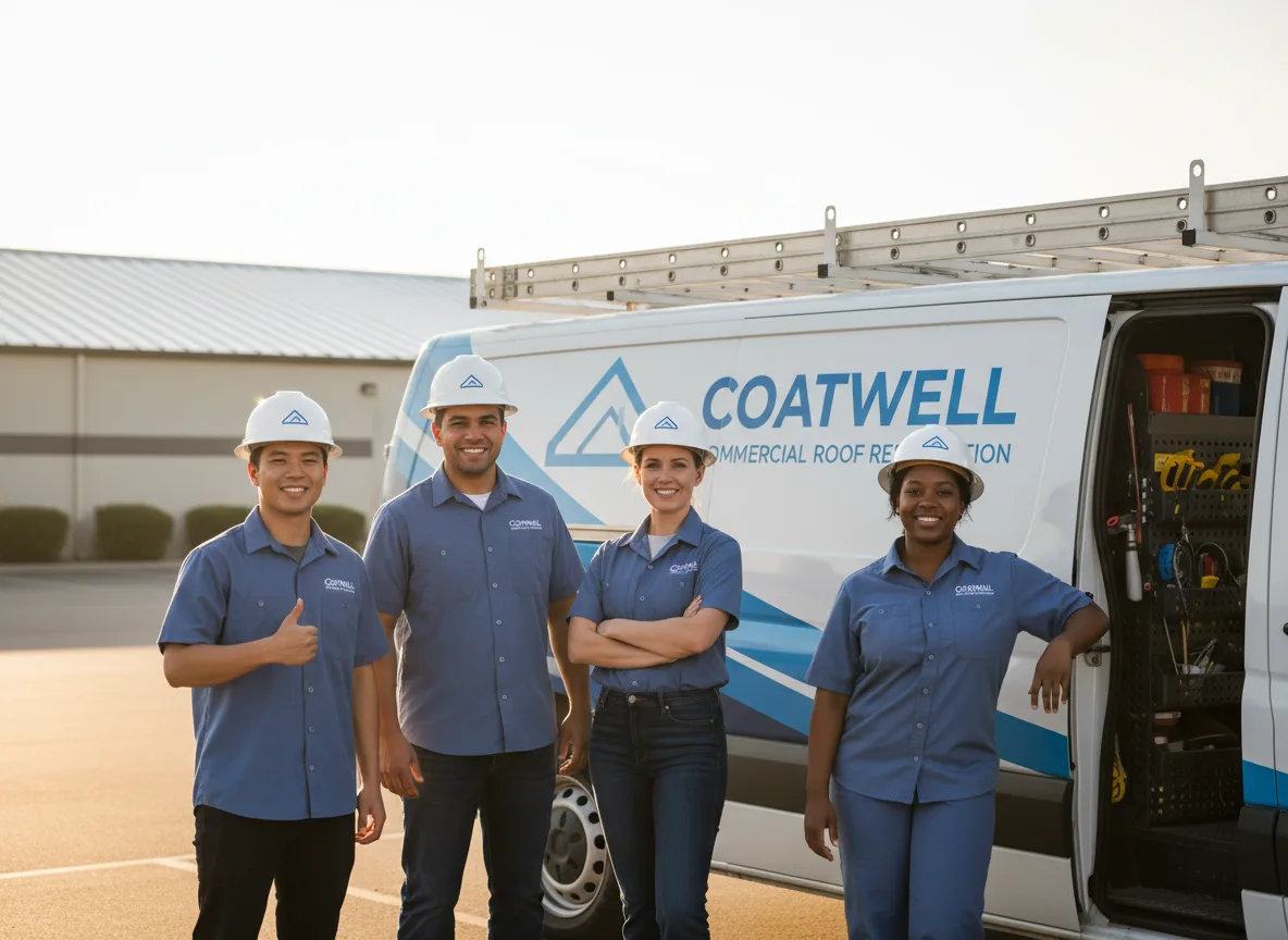 Commercial roof coating company in Dendron, VA